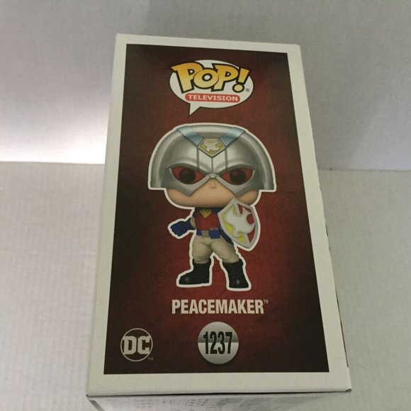 NEW 2022 Shared Wondercon Exclusive DC Comics Peacemaker Funko Pop Figure #1237 - Picture 8 of 8